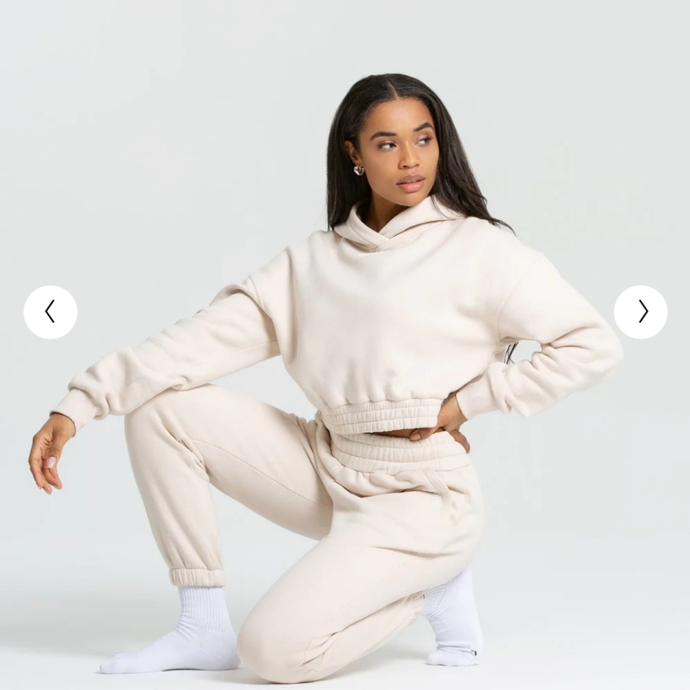 Women's best cropped hoodie Size S